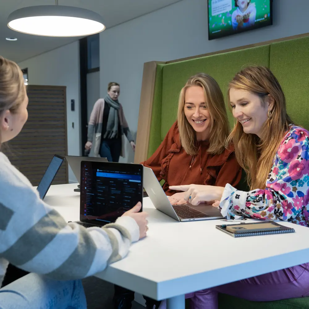 Collega's in overleg