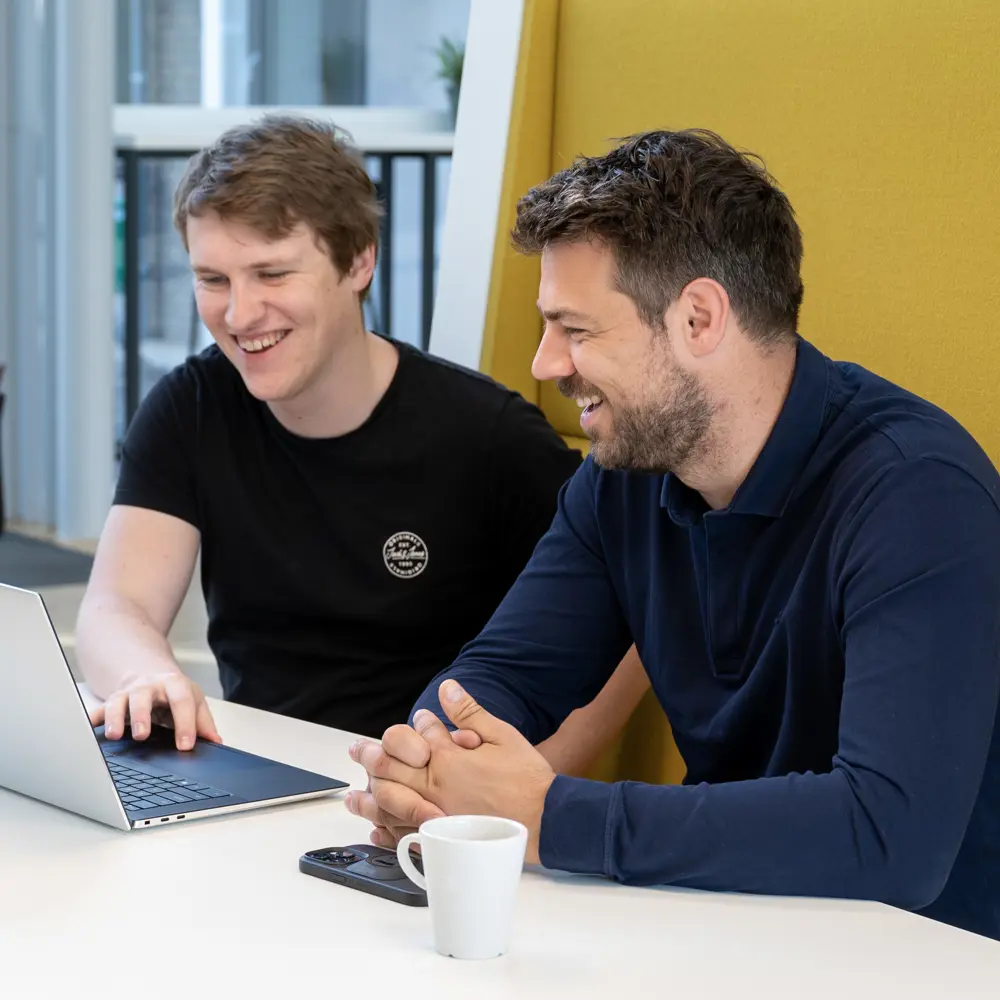 Collega's in overleg